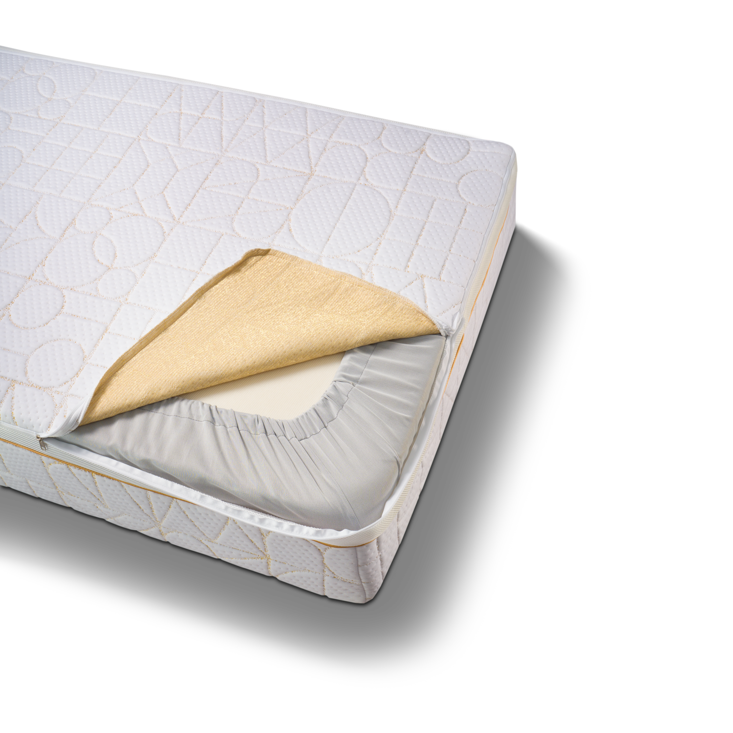 Trône du Sommeil biely matrac Henry of Paris